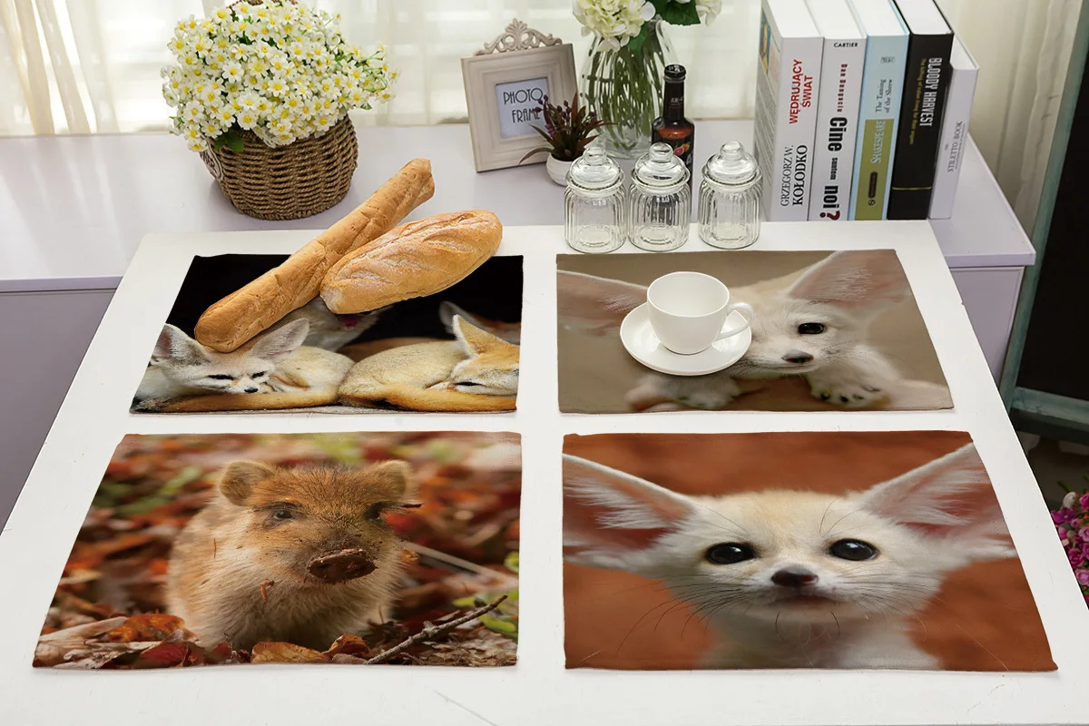 Nordic мультфильм животных собака с принтом Подставка для столовых приборов из