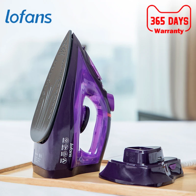 Lofans Cordless Electric Steam Iron YD-012V 2000W High Power Garment Steam Generator Ironing Multifunction Adjustable