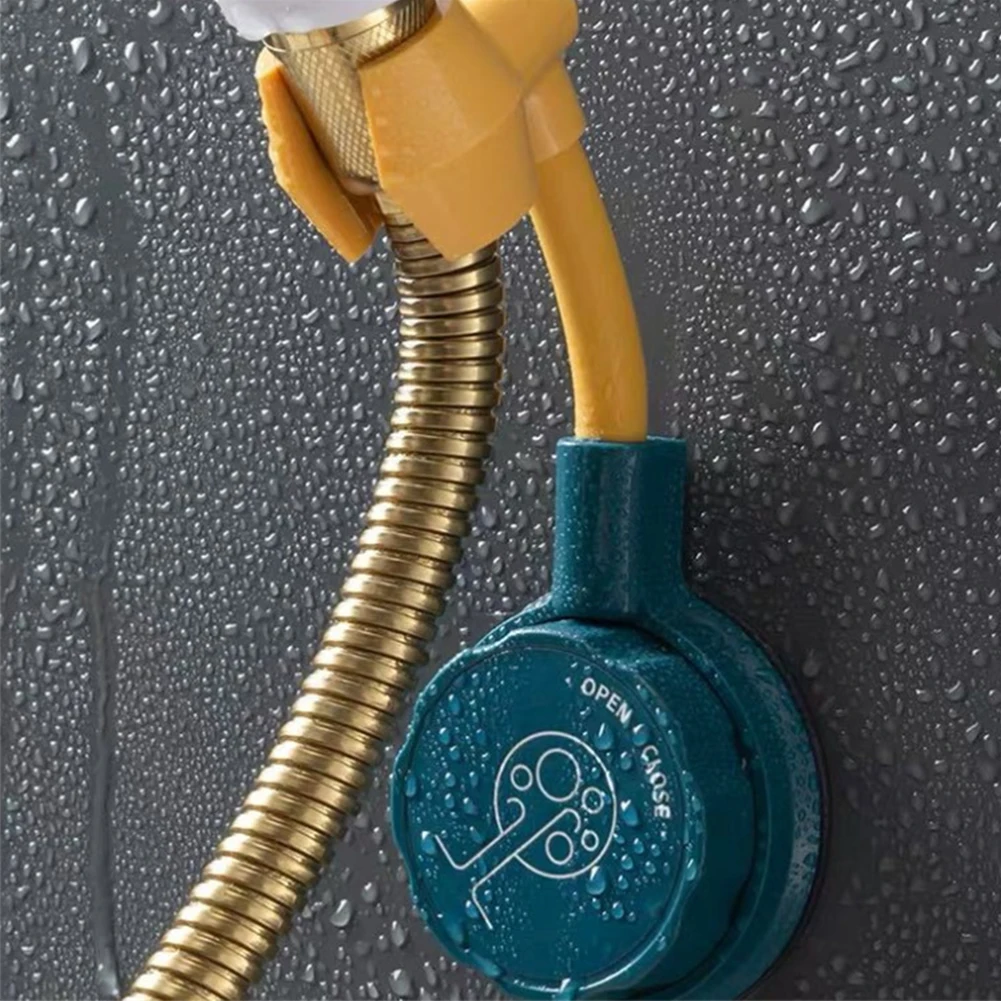 

Home No Drilling Sprinkler Support Handheld Bathroom 360 Degrees Rotation Wall Mounted Adjustable Angle Hotel Shower Head Holder