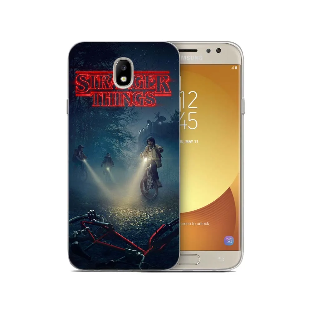 Очень странные дела чехол для телефона для Samsung Galaxy J2 Pro J3 J4 J5 J6 J7 J8 ЕС плюс чехол Etui