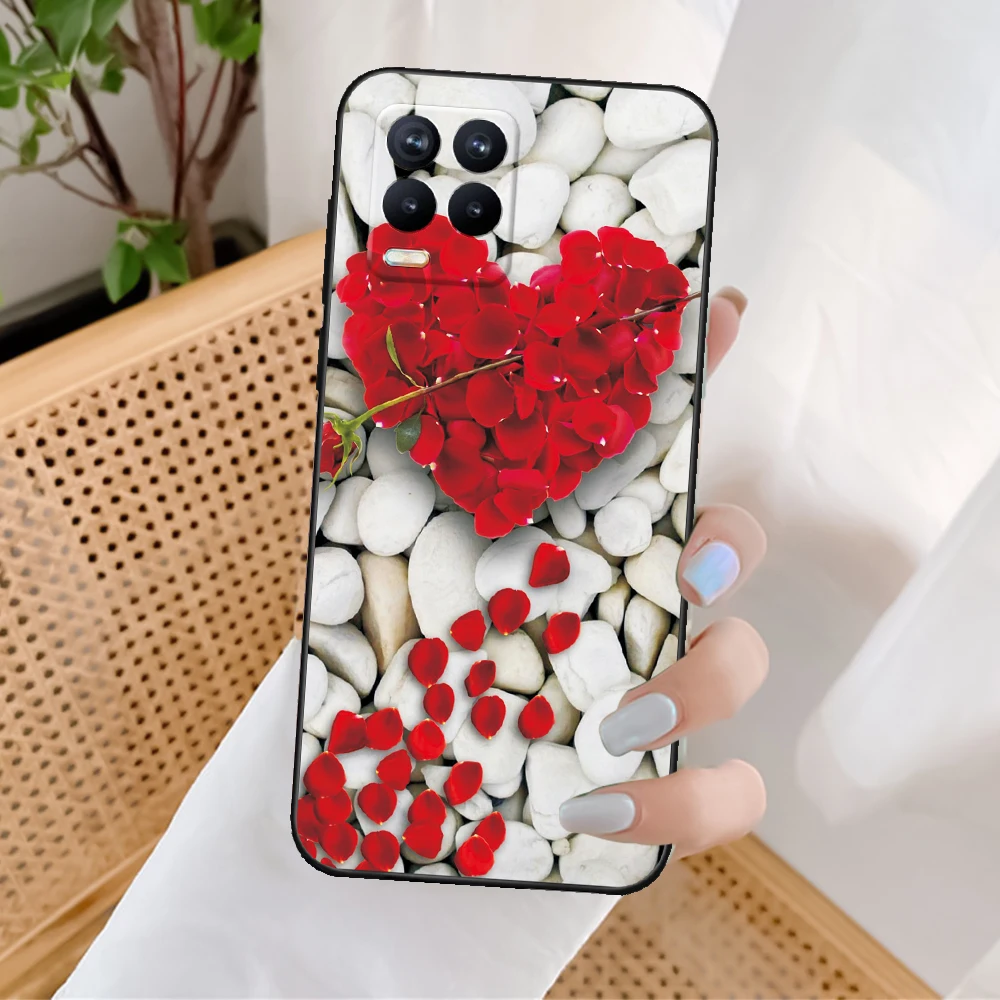 for oppo realme 8 4g case cover on realme 8 rmx3085 cool fashion coque soft phone case for realme 8 pro silicone tpu back fundas free global shipping