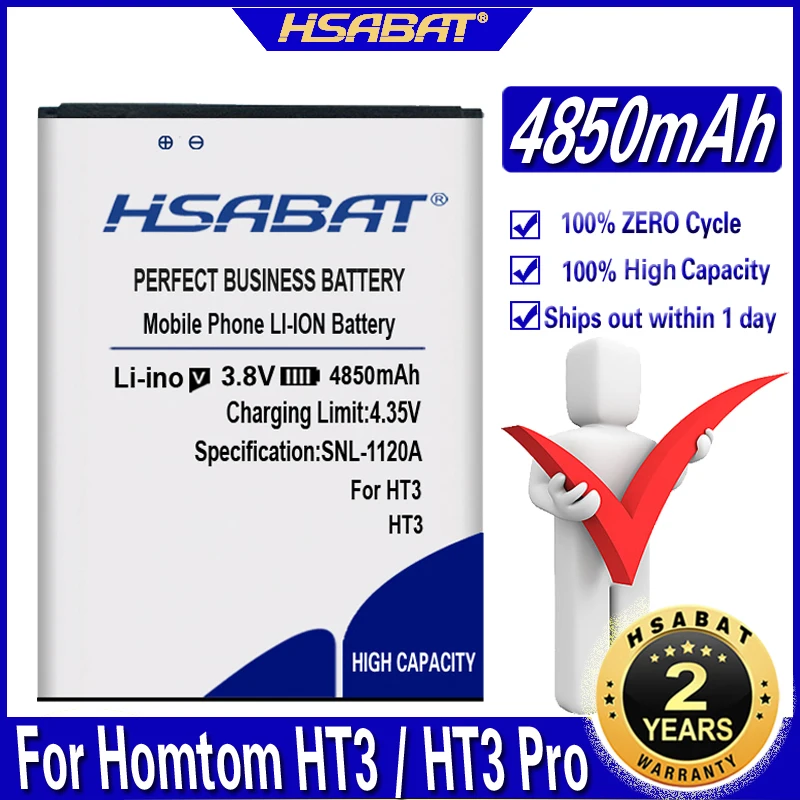 Аккумулятор HSABAT 4850 мА · ч для HT3 / Homtom PRO | Мобильные телефоны и аксессуары