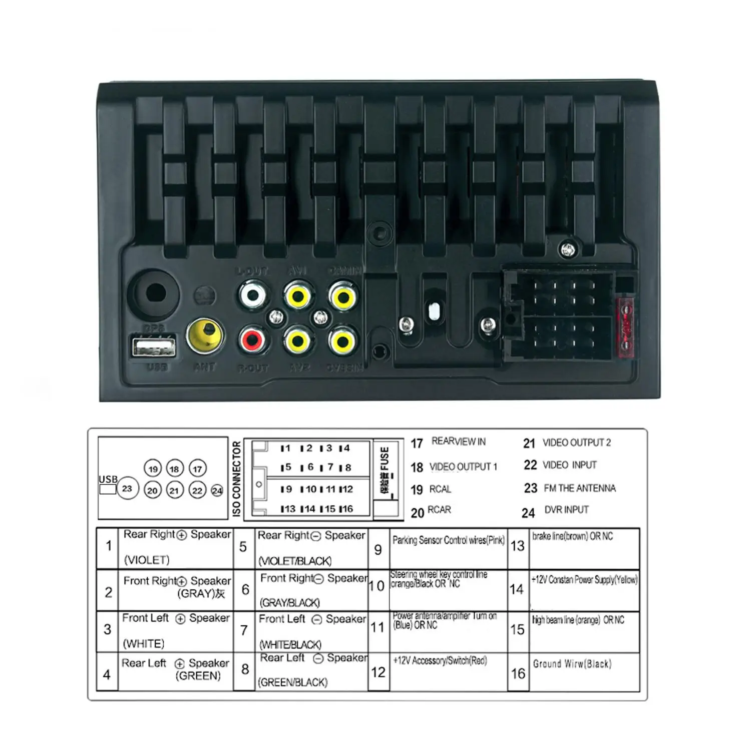 7-дюймовый автомобильный MP5 плеер Авто 2din стерео сенсорный экран Bluetooth