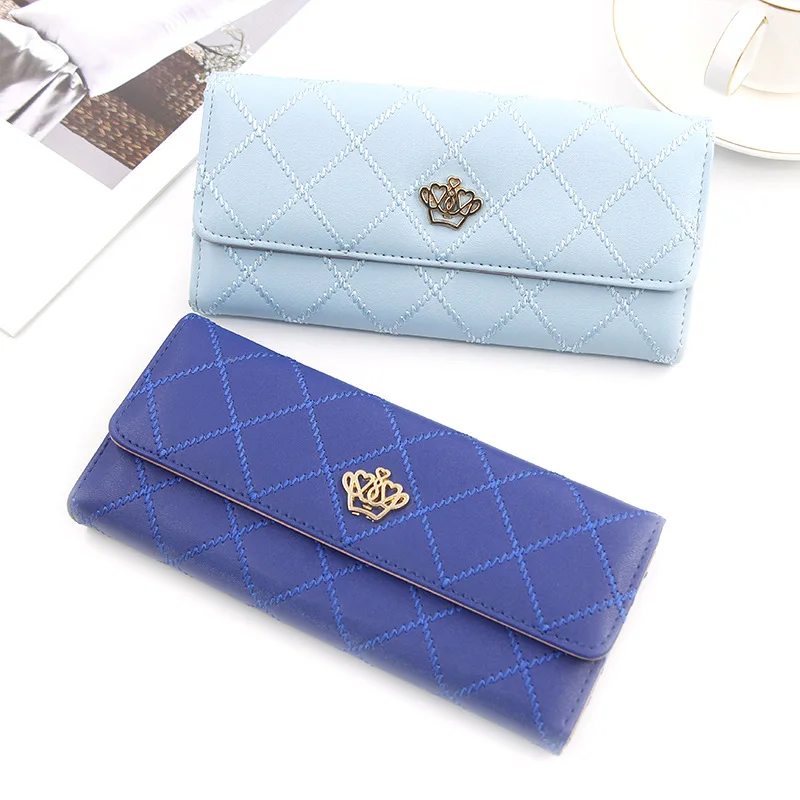 Новый стиль длинный женский кошелек клатч большой емкости многофункциональный