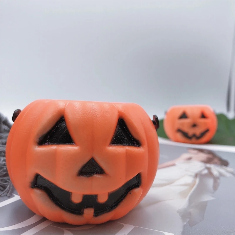 

Bubble Pumpkin Bath Bomb Natural Fizzy for Women Releases Color, Scent, Bubbles