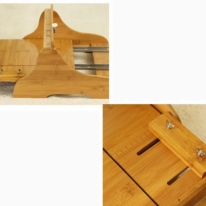 Large Soap Cutter Platform Adjustable Bamboo Log Splitter Handmade Soaps Cutting Tool | Дом и сад