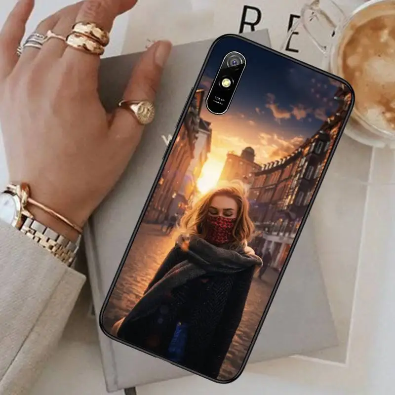 

Mask sexy girl Phone Case For Xiaomi mi 9 9t 10 redmi 9 9a 8 8a note 10 9 9s 8 8t 7 pro max funda