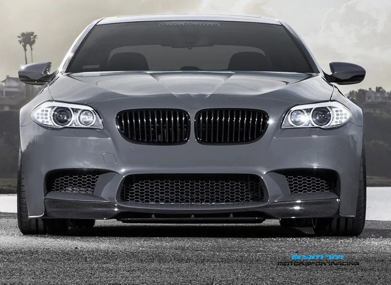 

V Style Carbon fiber Front Lip spoiler Fit For BMW 5-Series F10 M5