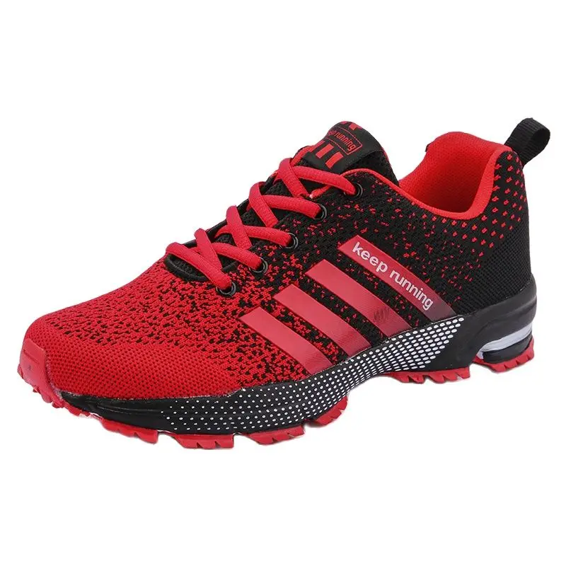 

New 2019 Men Running Shoes Breathable Outdoor Sports Shoes Lightweight Sneakers for Women Comfortable Athletic Training Footwear