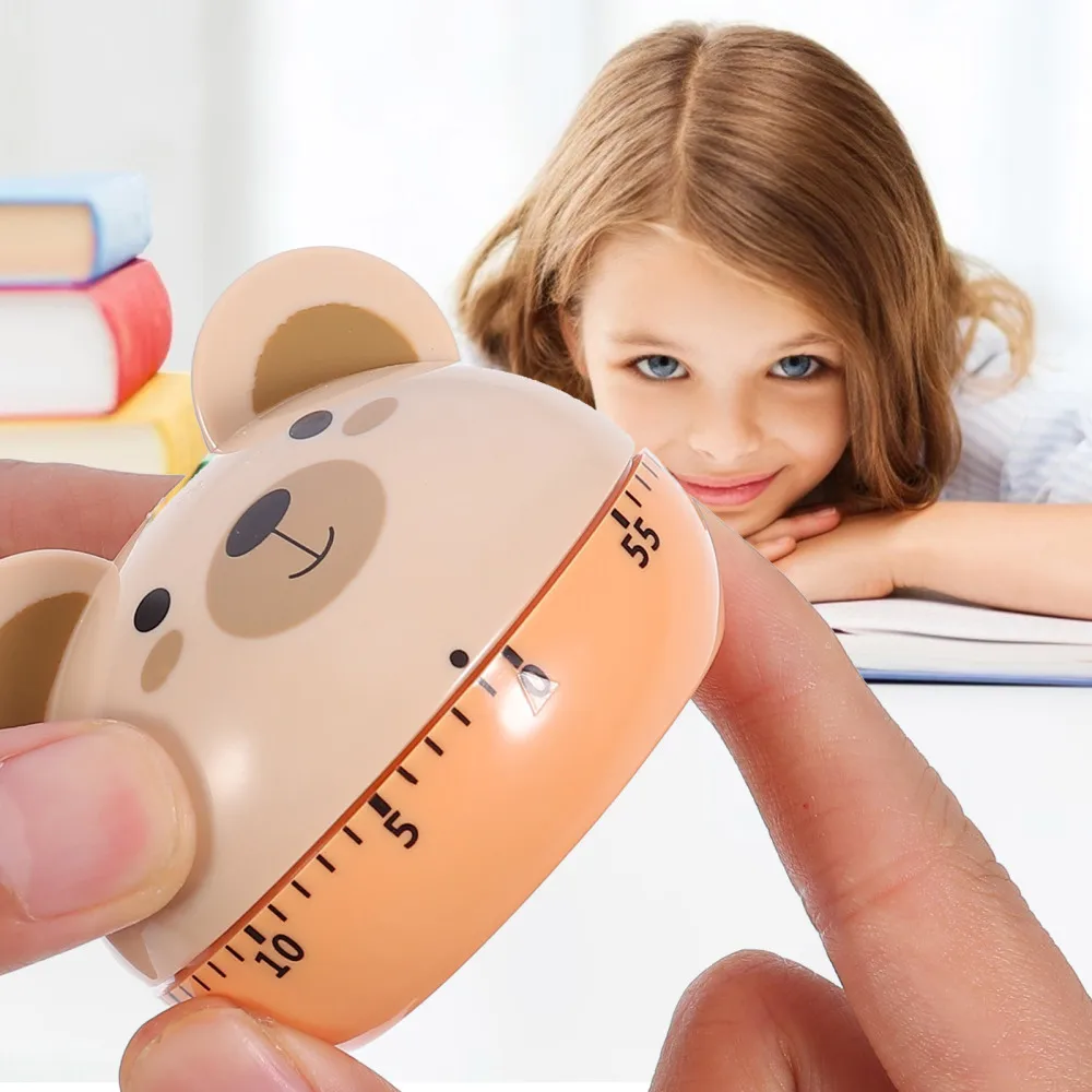 

1Pc Practical Time Reminder Kids Timer Chic Time Management Tool Khaki