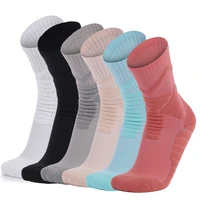 athletic basketball crew socks thickened towel non slip sweat absorbent training running basketball sports socks men women
