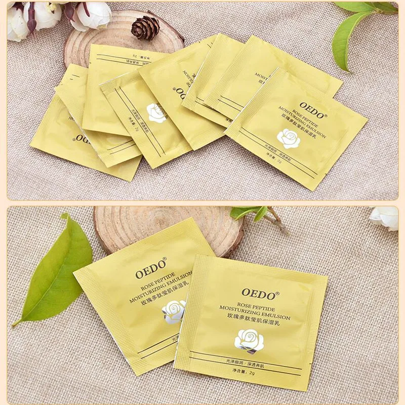 5 шт./лот розовая Пептидная Увлажняющая эмульсия для ухода за кожей лица Красота и