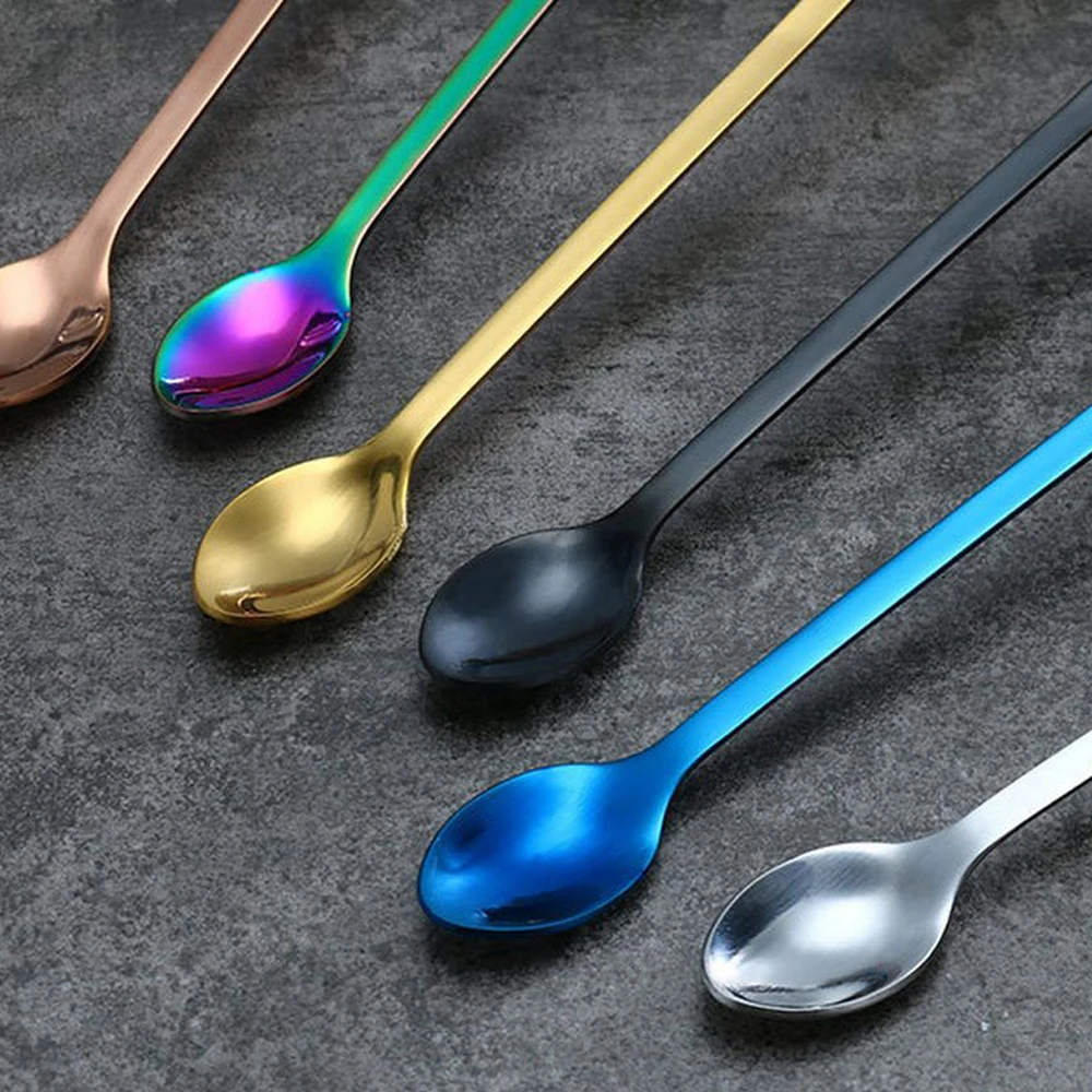 304 позолоченная ложка в форме кошки из нержавеющей стали креативная кружка