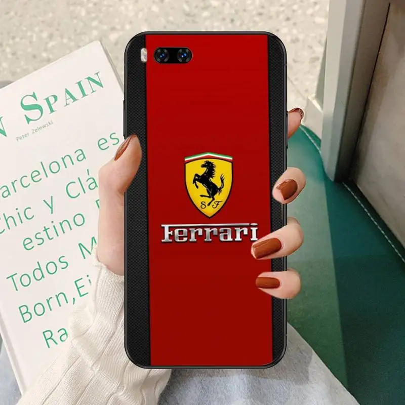 

Phone Case For Xiaomi 8 8lite 9t Se 10 10pro Note2 3 10lite MIX2 S MAX2 3 F1 A1 2 Cc9pro Super Run Car F-Ferrari