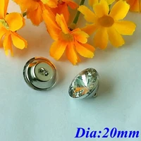20mm 40pcs round crystal glass buttons copy diamond button zi jinhua pull buttons rhinestone sofa crystal decorative diamond