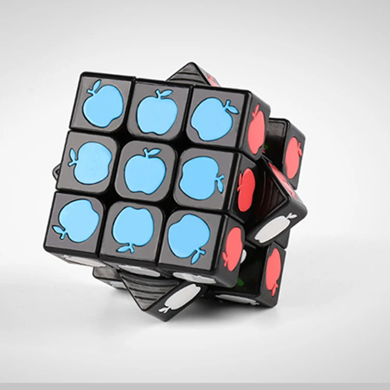 Новый Accive Moyu черный кристалл 3x3x3 магический куб скоростной пазл игрушки для детей