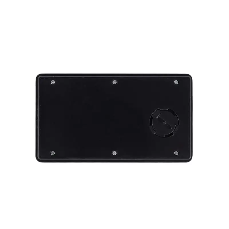 Высококачественные самоклеящиеся цифровые часы с ЖК дисплеем черные