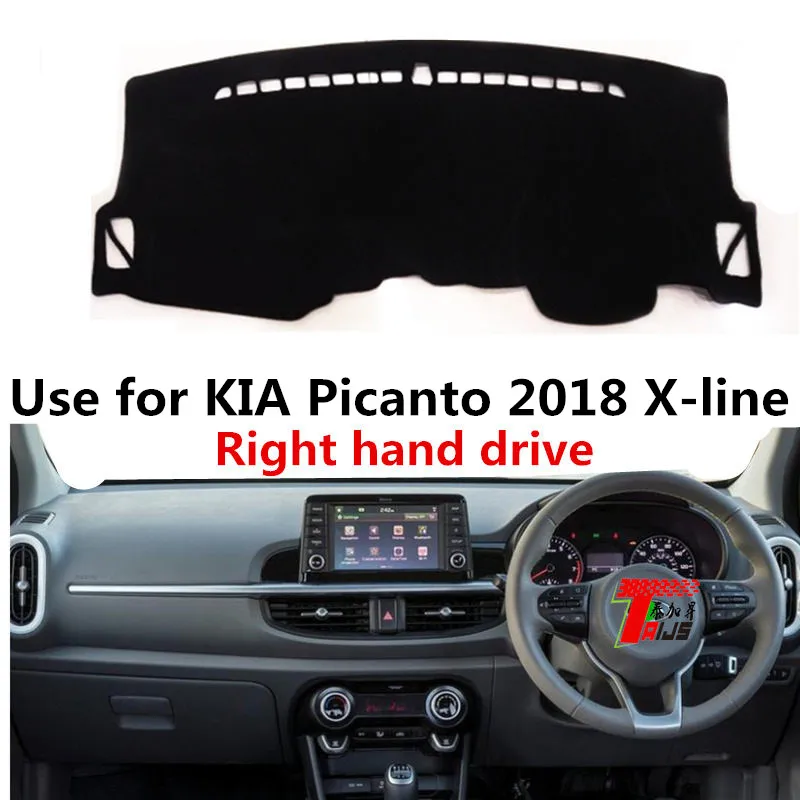

Taijs right hand drive car dashboard cover use for K IA Picanto 2018 X-line anti sun strong light preventing dashboard