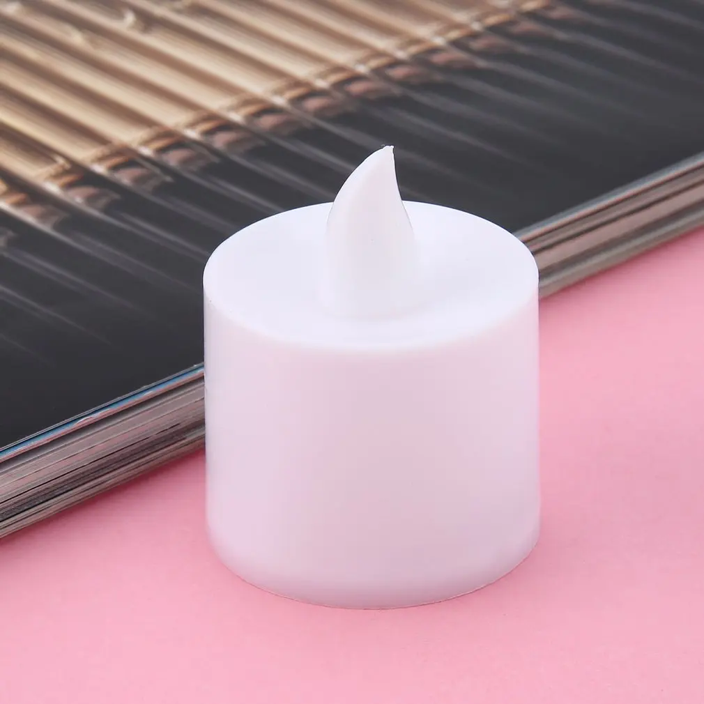 Светодиодный светильник свеча без пламени на батарейках Романтический