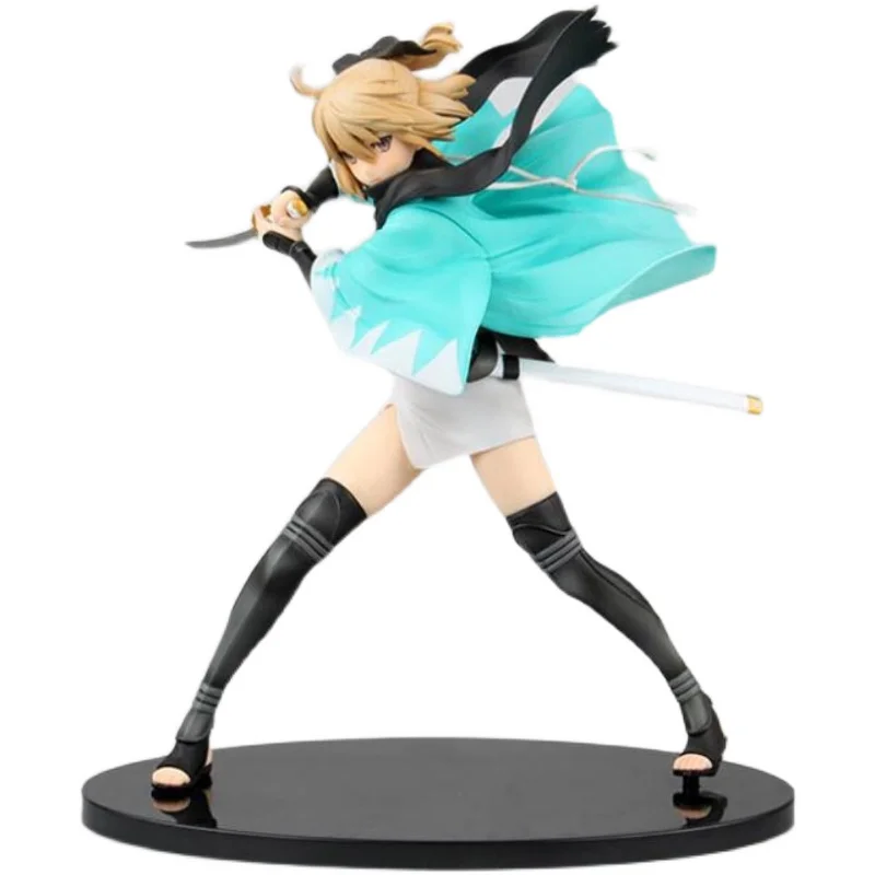 

21cm Anime Action Figure Fate Grand Order KOHA-ACE Okita Souji Sakura Saber Fighting Ver PVC Model Collection Kids Toy Brand New