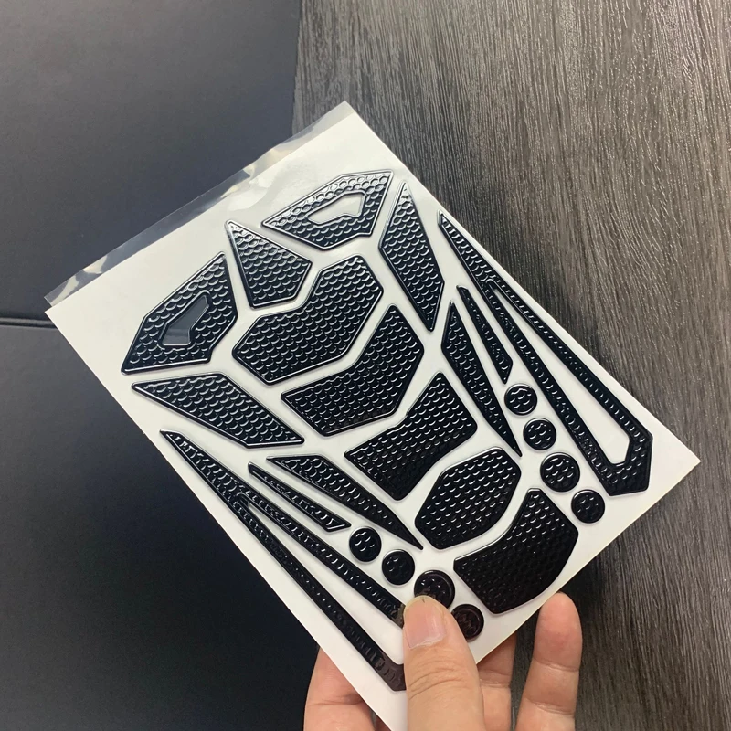 

Motorcycle Tank Pad Sticker Soft Plastic Decal Universal Straddle Car for Honda Yamaha Kawasaki Suzuki