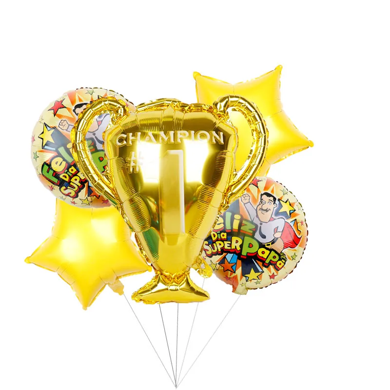 5 шт. фольгированные воздушные шары на День Матери и отца | Дом сад