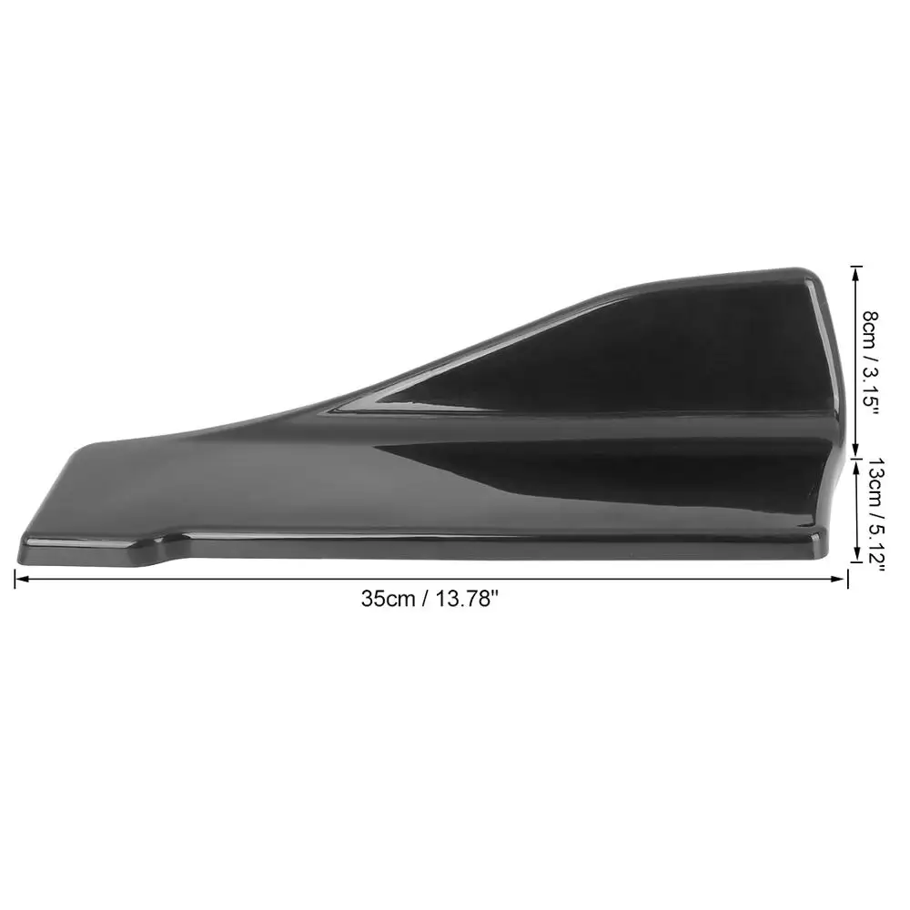 X Autohaux 2 шт. 35/45/48 см Пластик автомобиля широкофюзеляжный боковых юбок