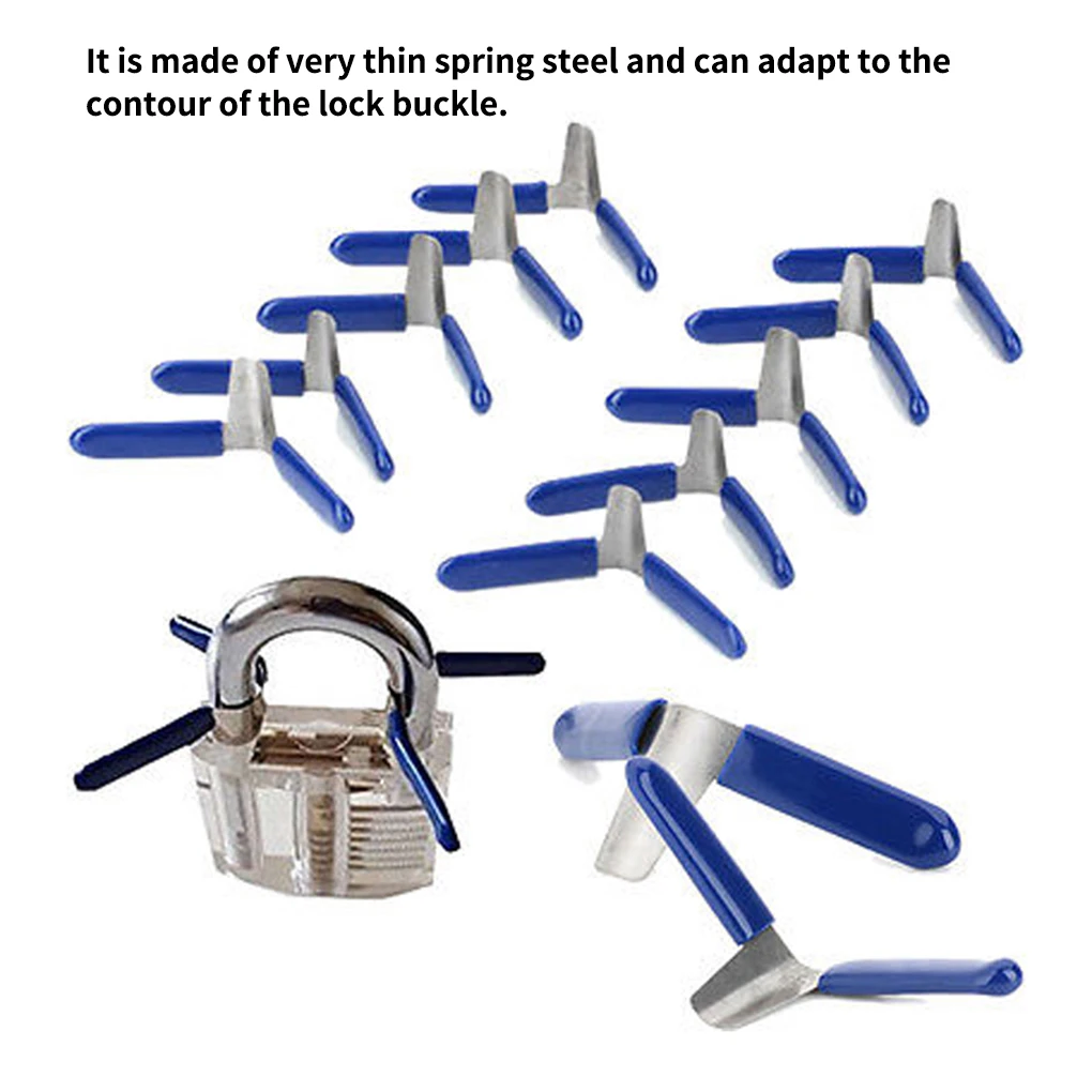 10 шт. Набор отмычек для навесного замка набор аксессуаров инструменты слесаря