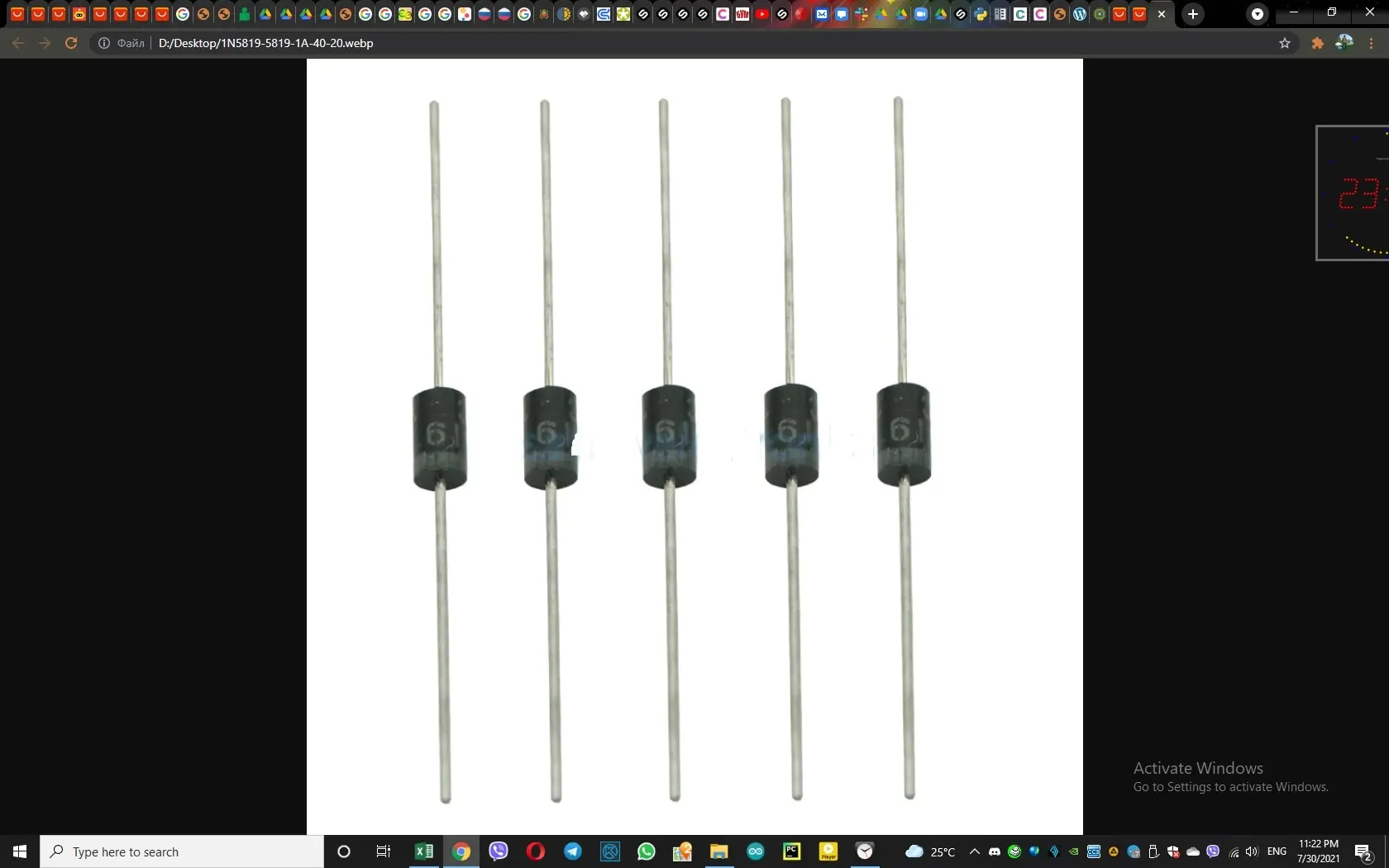 2CL77 высоковольтный диод HV Выпрямитель 5 мА 20 кВ | Электронные компоненты и