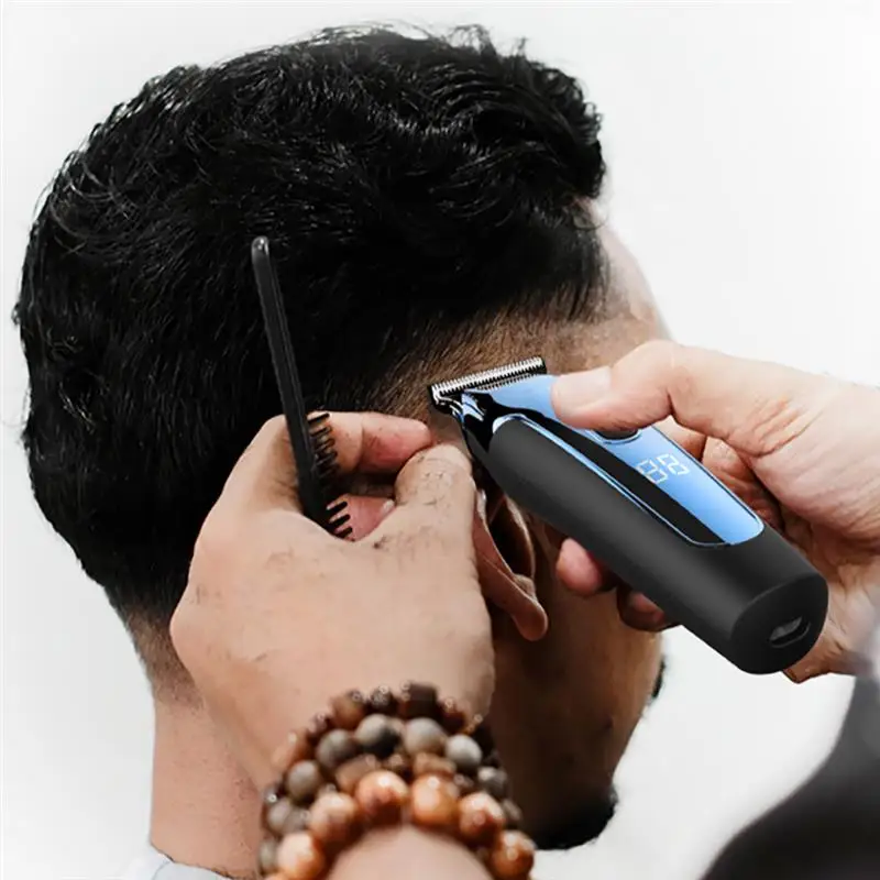 Электрическая машинка для стрижки волос керамическое лезвие с 18 зубцами