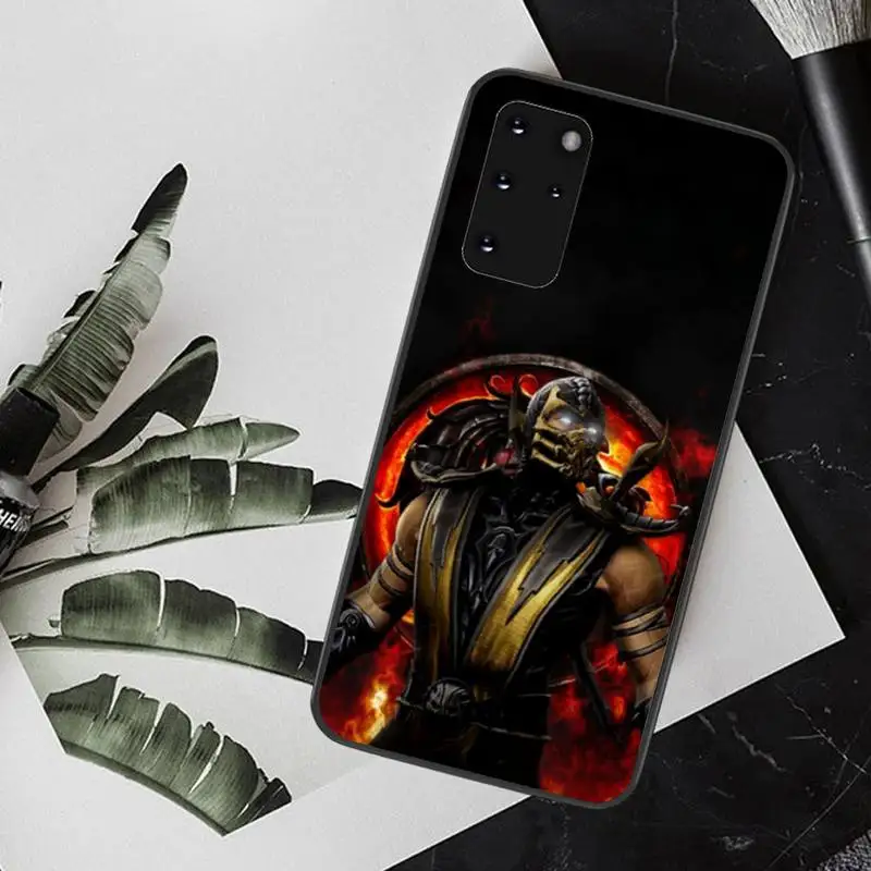 PENGHUWAN Mortal Kombat типа сделай сам украшения чехла для телефона Samsung S20 plus Ultra S6 S7 край S8