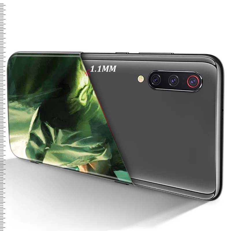 

Marvel Avengers Super Hero Hulk For Xiaomi Mi Note 11i 11 10T 10i 10 Ultra 9T 9 SE 8 Lite Pro 5G TPU Silicone Black Phone Case