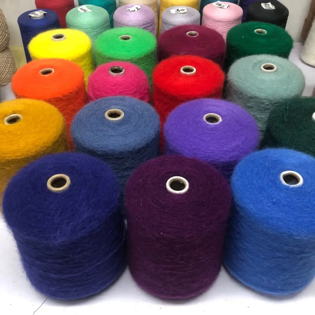 

500g Mohair Yarn for hand knitting Crochet wool yarn to knit Woven lana line threads DIY handmake Crocheting