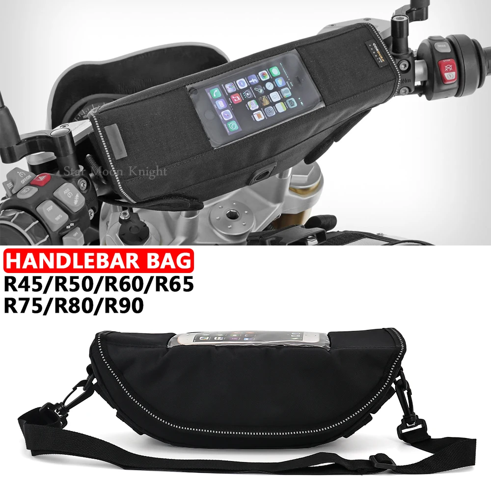 

For BMW R850GS R90 R80 R75 R65 R60 R50 R45 R 80 GS Motorcycle Accessories Waterproof Bag Storage Handlebar bag Travel Tool bag