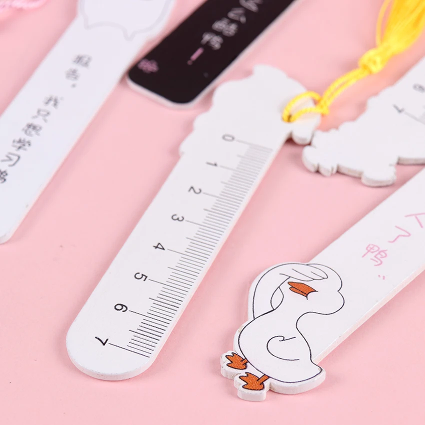1 шт. новые милые Kawaii время обучения линейка многофункциональные DIY Рисование линейки для детей студентов офисные школьные канцелярские принадлежности