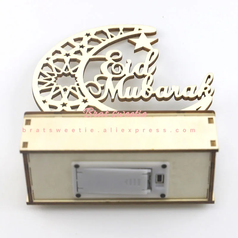 Деревянный ИД Мубарак рождения аль-Наби украшения Коран декоративные Ид аль-Адха