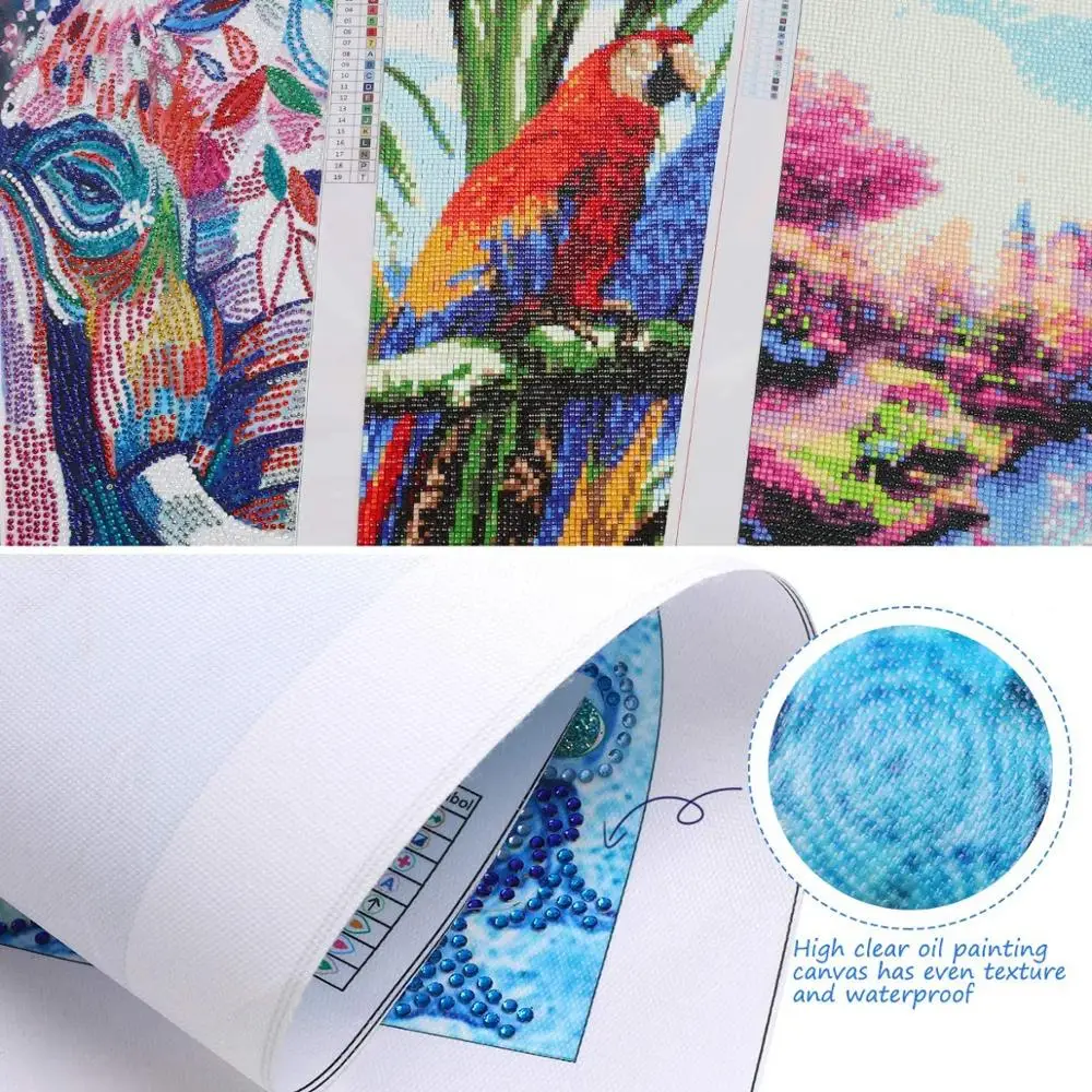 5D алмазная картина Льва Животные Полные Сверла по номерам наборы для взрослых