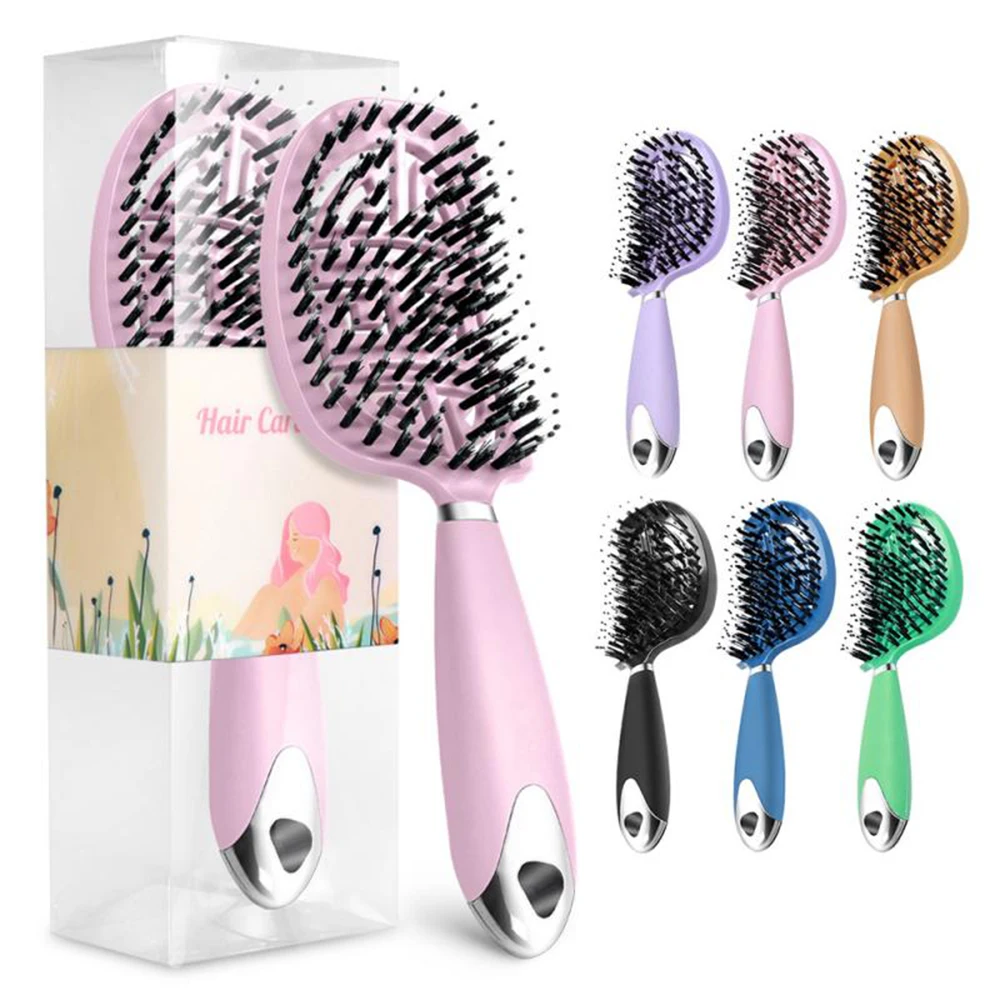

Mini Detangling Hair Brush Woman Brushing Hairbrush Magic Afro Hair Comb Wet Dry Detangler Hairbrush Hair Styling Anti Klit