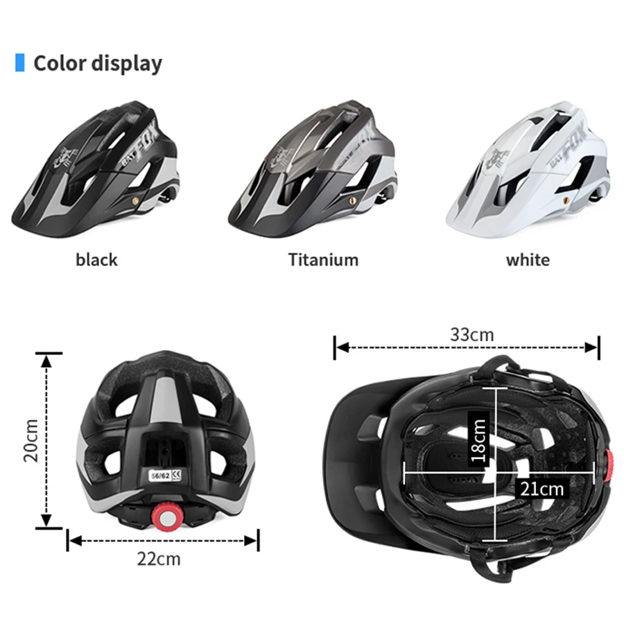 Велосипедный шлем BATFOX для мужчин и женщин ульсветильник дорожный молдинг в целом