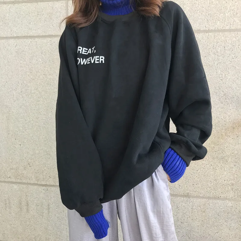 Женские толстовки в стиле пэчворк Высококачественная Толстая теплая Женская