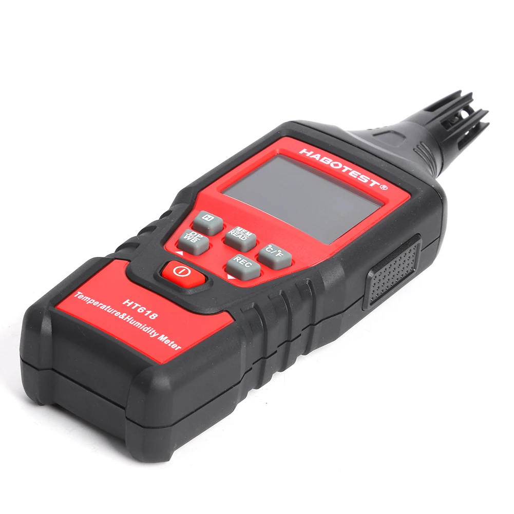 HT618 электронный цифровой ЖК Крытый Гигрометр детская комната Домашний термометр