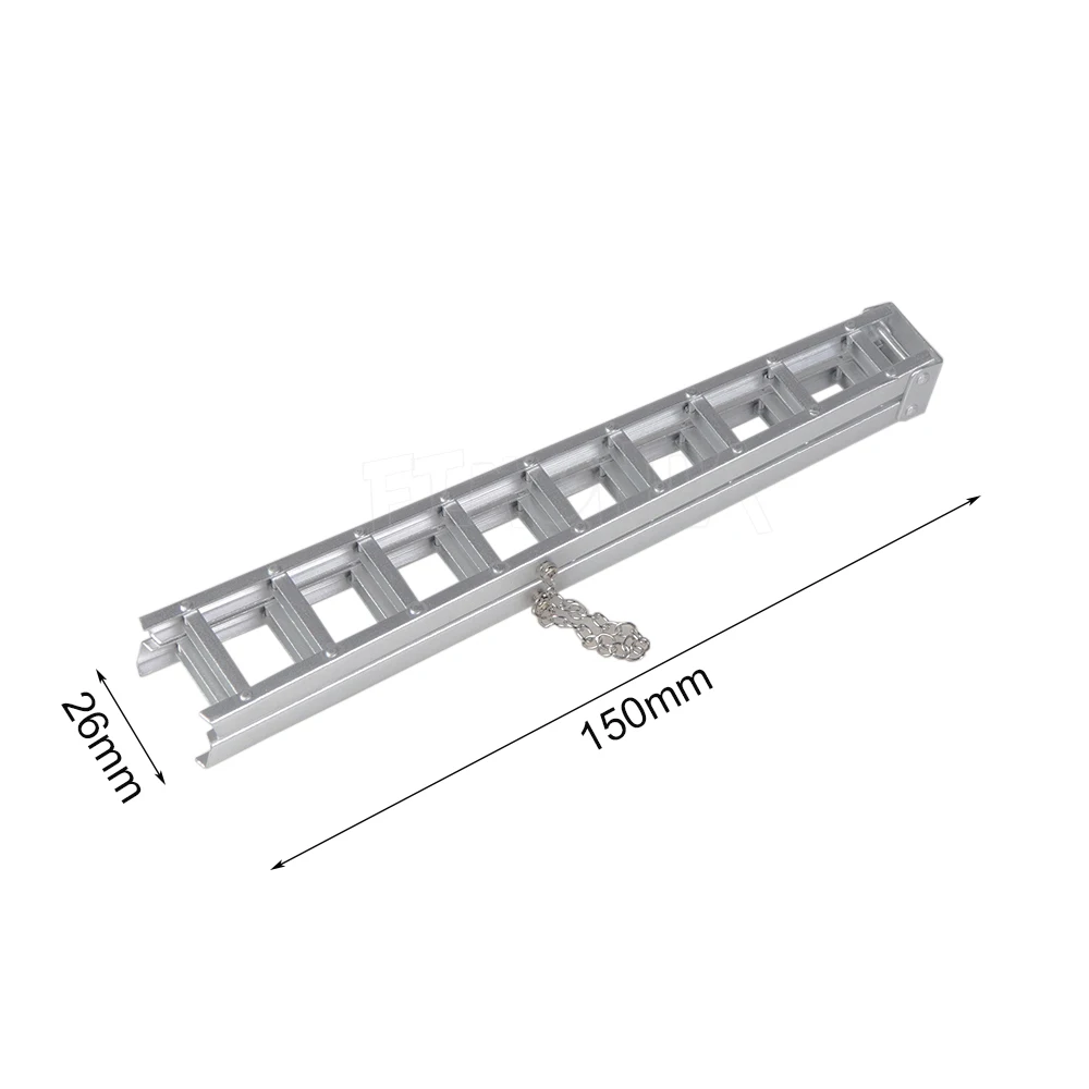 1/10 весы аксессуары Алюминиевый сплав мини складная лестница для 1:10 RC Гусеничный