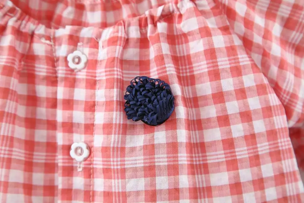 Комплекты одежды для маленьких девочек Комплект детской Пуловер с оборками Топы