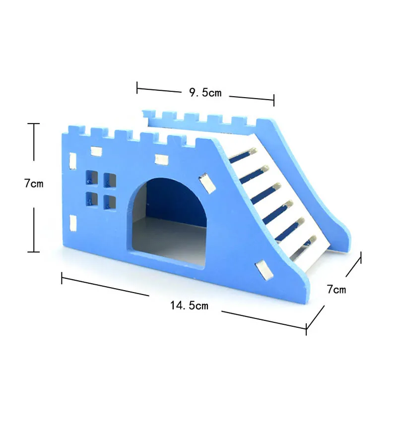 14 5*7*7 см хомяк гнездо дом домашнее животное Ежик замок игрушка продукция для