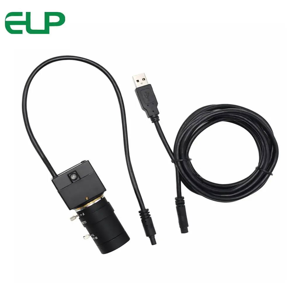 ELP 5 50 мм объектив 8MP USB веб камера с CMOS IMX179 сенсор для Android Linux Windows промышленное