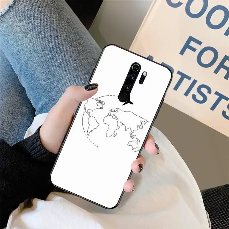 Чехол для телефона PENGHUWAN мягкий силиконовый чехол из ТПУ Redmi Note 8 8A 8T 7 6 6A 5 5A 4 4X 4A Go Pro