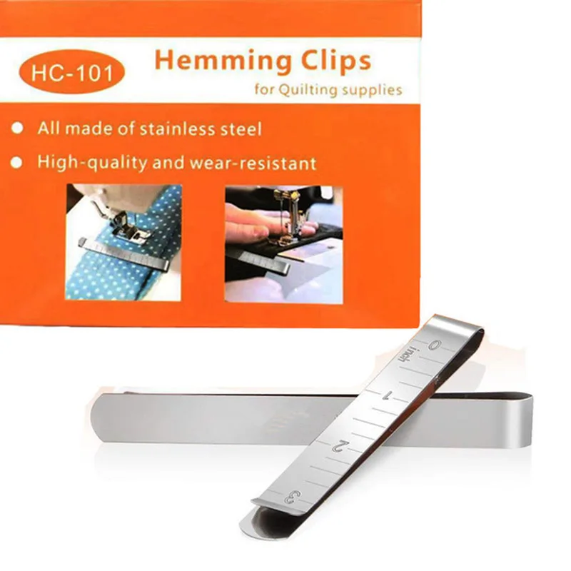 

20 упаковка, нержавеющая сталь двойная игла зажимы Швейные Зажимы 3 сантиметры, Крафта чудо зажимы шитьем и отстрочкой серебро