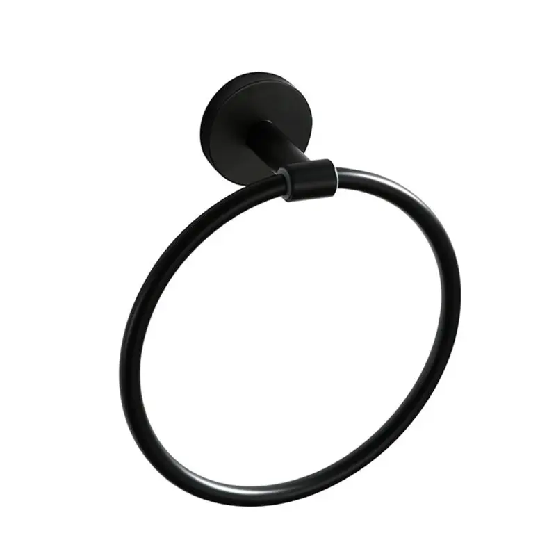 

Bath Towel Holder Hand Towel Ring Hanging Towel Hanger Bathroom Accessories Hote