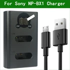 Зарядное устройство с двумя USB-портами для экшн-камер Sony HDR- AS10 AS100V AS15 AS20 AS200V AS30 AS300 AS50 AS50R