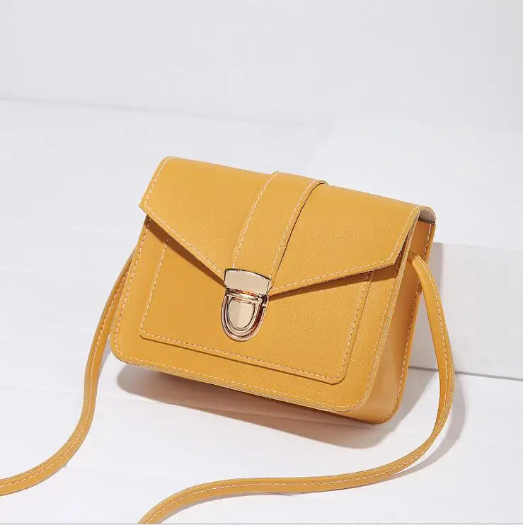 

Mode Kleine Crossbody Tassen Voor Vrouwen 2019 Mini Pu Lederen Schoudertas Messenger Bag Voor Meisje Geel Bolsas Portemonnee